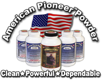 American Pioneer Powder Black Powder SUBSTITUTE - Please specify 3F or 2F and Select 1, 2 or 4 Case Qty In Drop Down