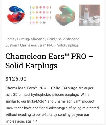 Custom Molded Hearing Protection ONLY done onsite