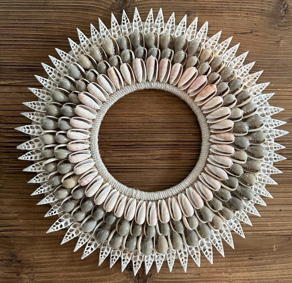 Bali Mixed Circle Shell Necklace S