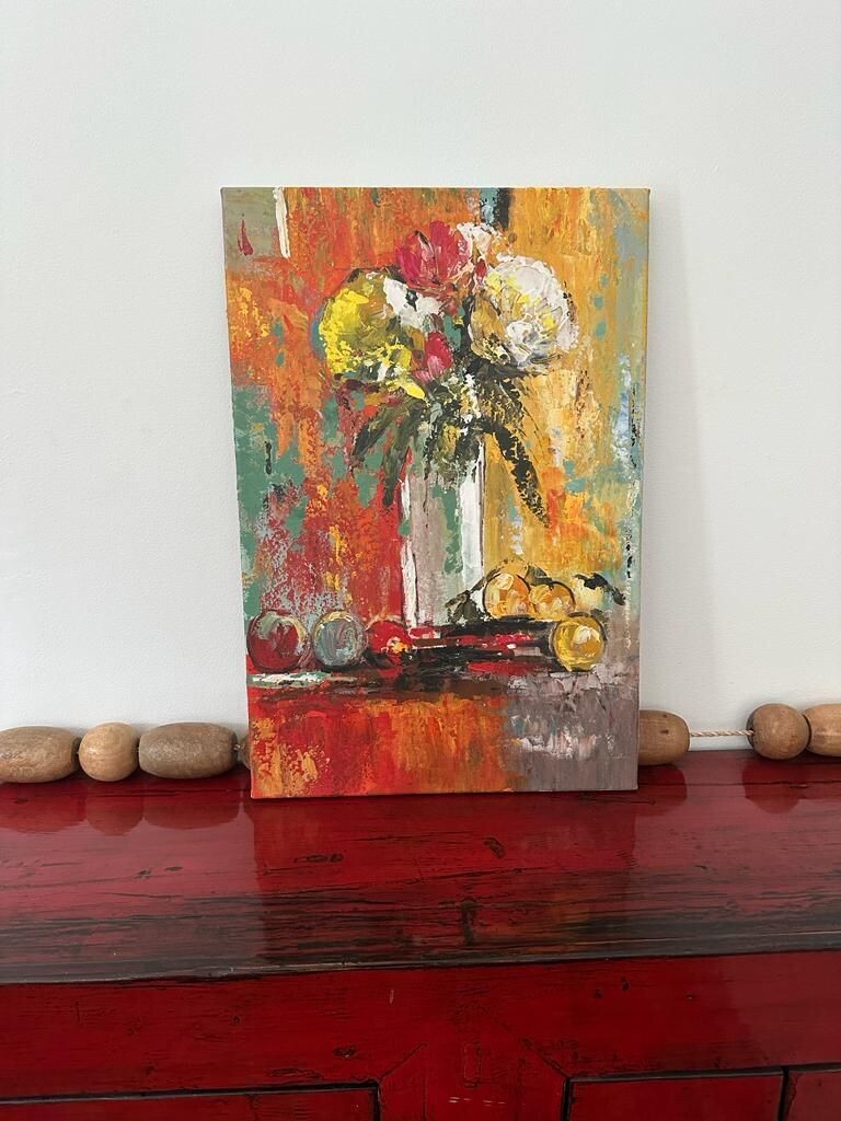 Flowers Painting 50 CM X 75 CM