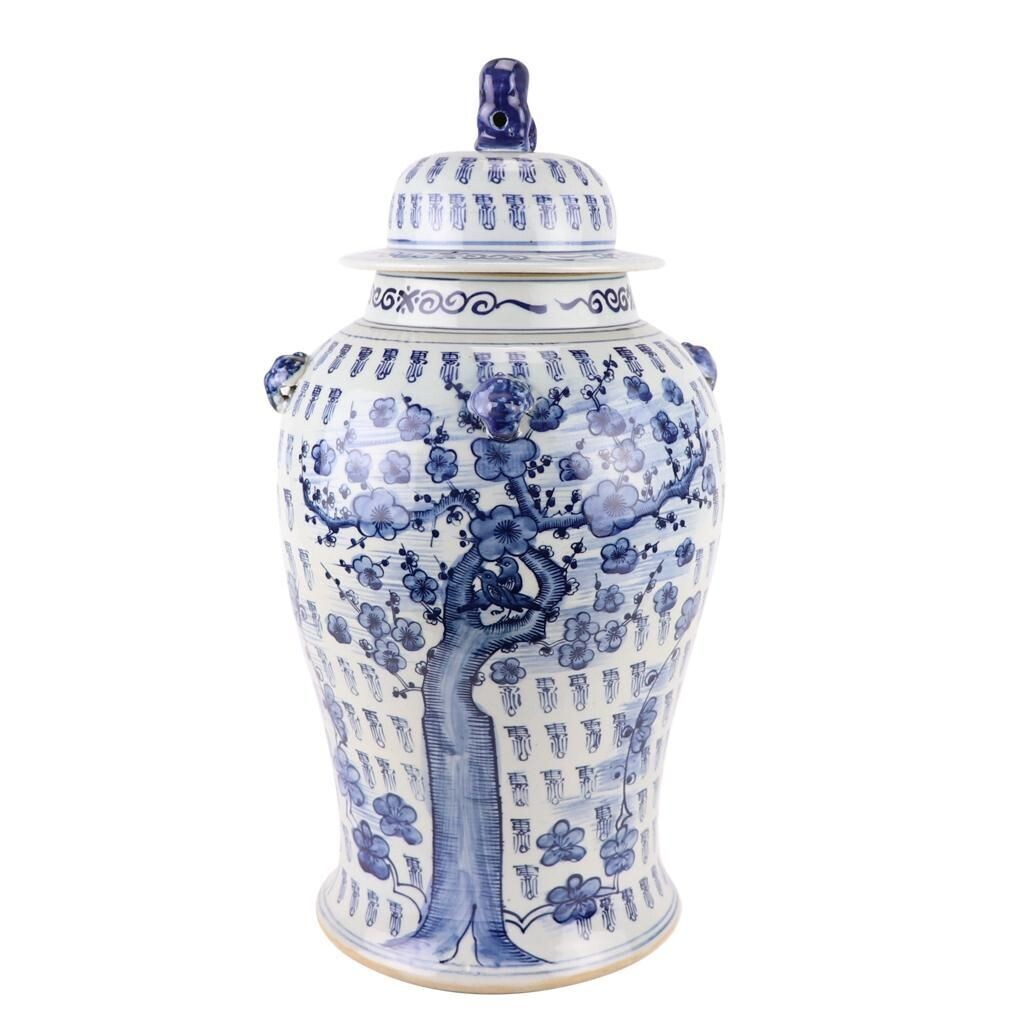 Blue / White Chinese Vase 32 CM X 52 CM