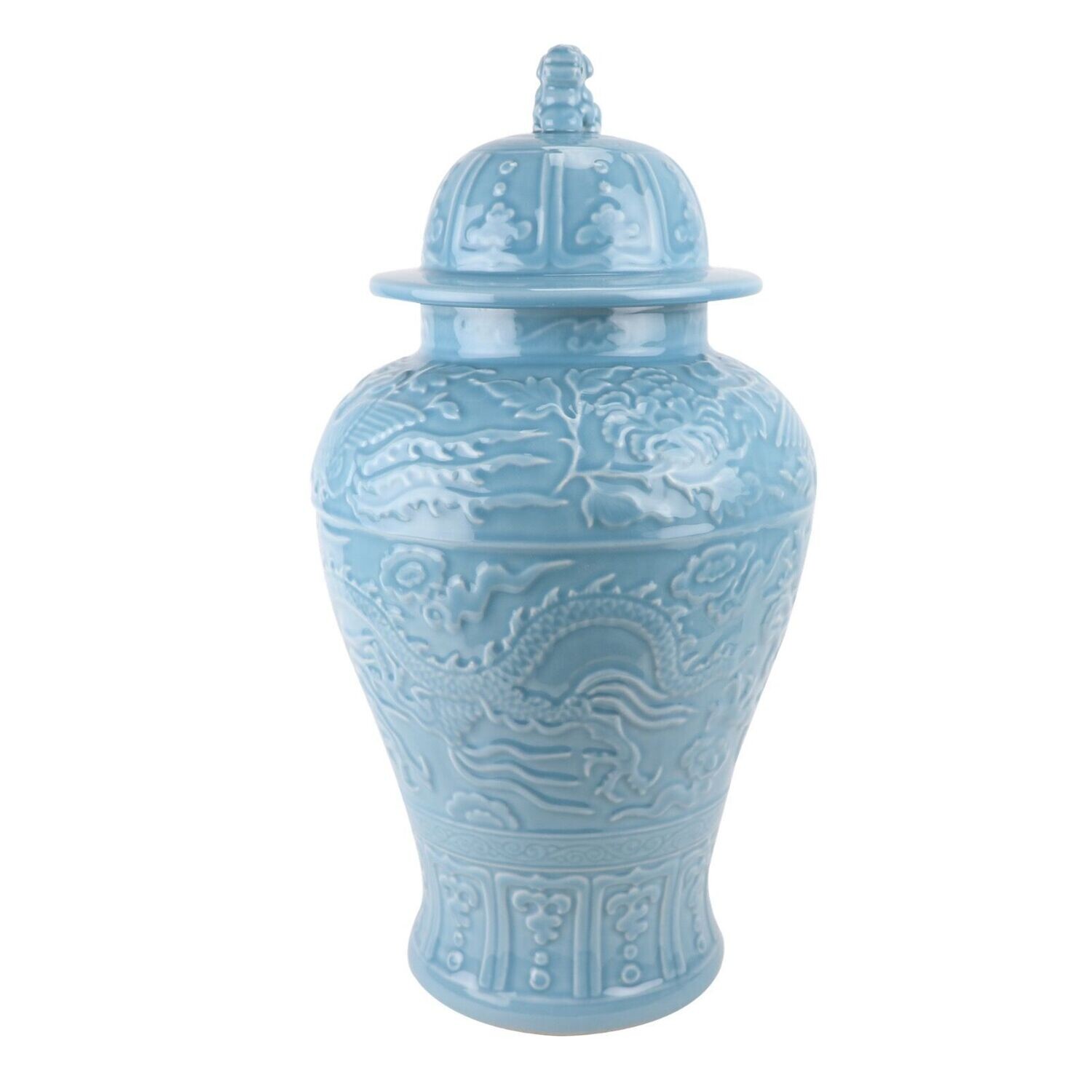 Turquoise Vase 29 CM X 55 CM
