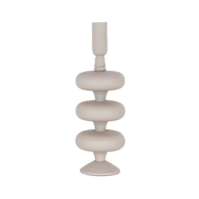 Candlestick Tiny large (beige)