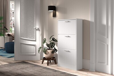 Armoire à chaussures Irni 3 (2 couleurs)