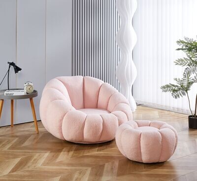 Pumpkin (Fauteuil 360° &amp; pouf)