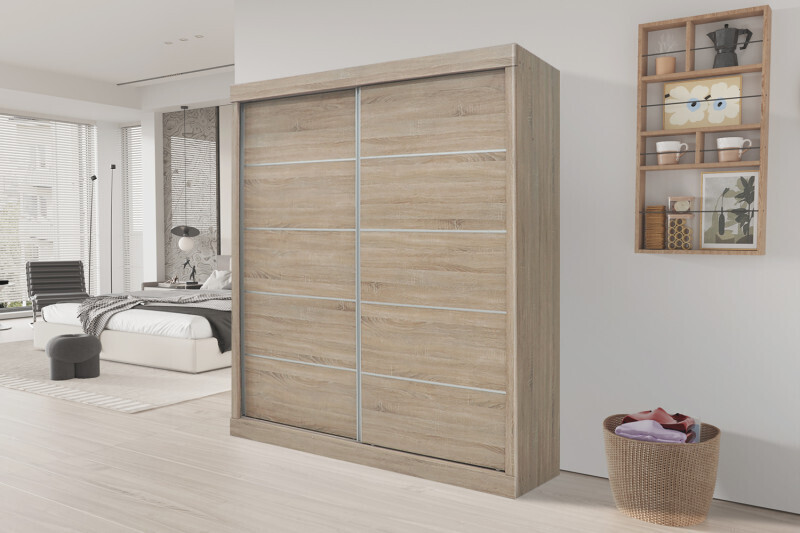 Keyi 2 sliding doors (Sonoma) 182cm