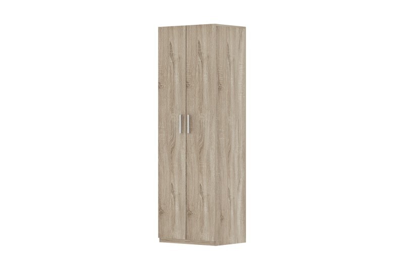 Keyi 2 deuren met legplanken (Sonoma) 60cm