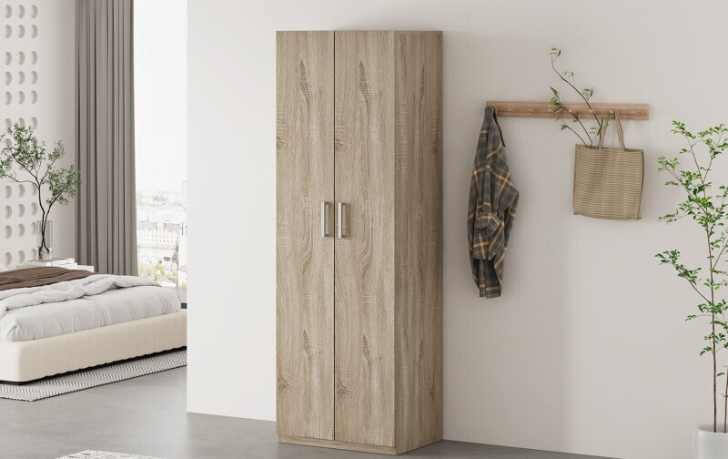 Keyi 2 doors with shelves (Sonoma) 60cm