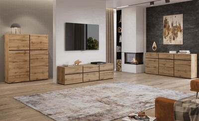 Crossy livingroom (Effect wood Wotan)