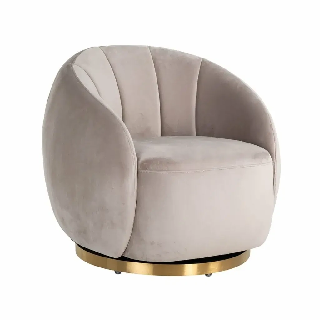 Jago swivel armchair