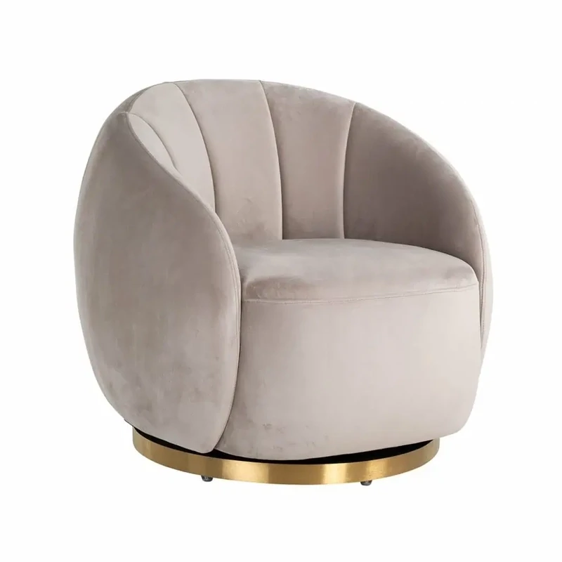 Jago swivel armchair