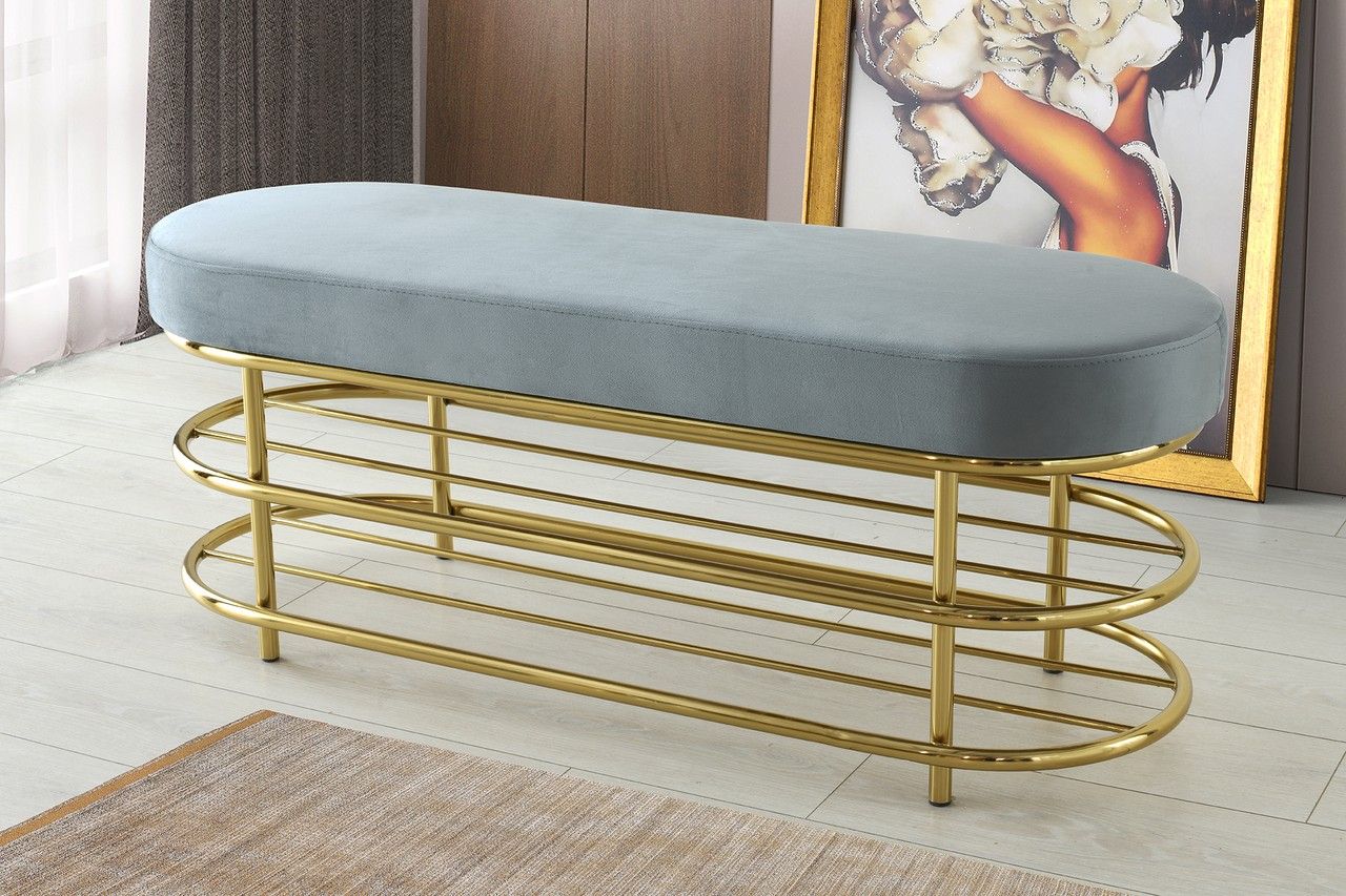 Fundy (Gold) Velvet Grey