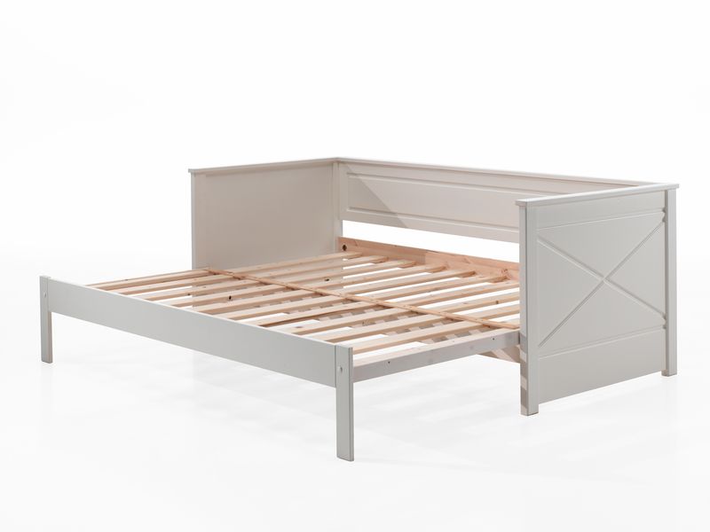 Pine closed with a pull-out system (90-180x200cm)