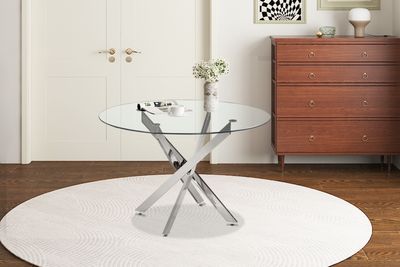 Glassy ronde eettafel  (Ø120cm)