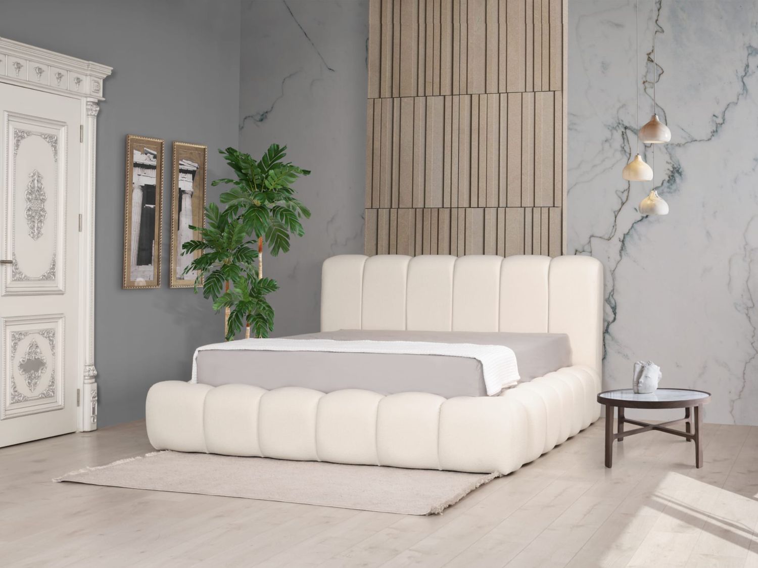 Purples (With storage and mattress)