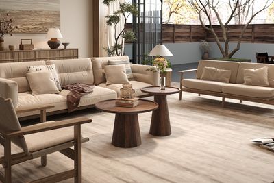 Jule small (Mango wood light brown)