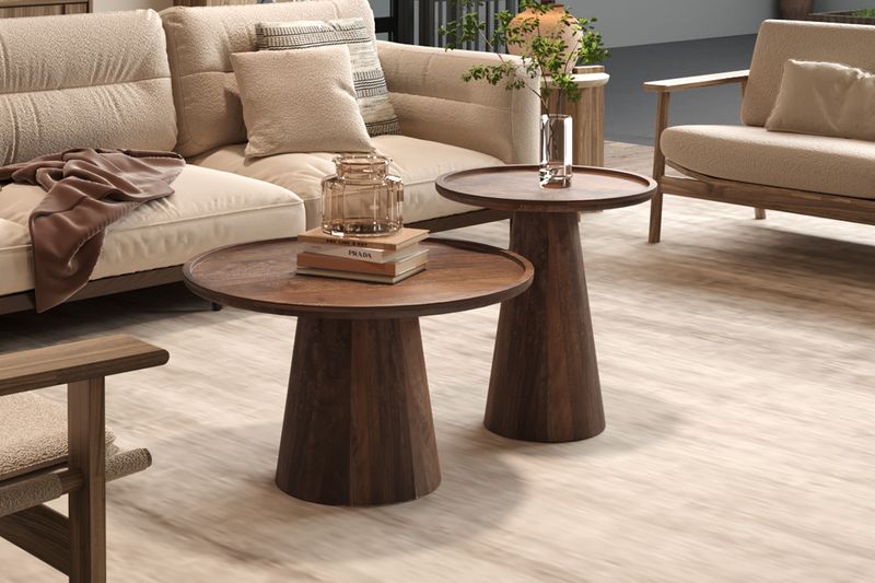 Jule medium (Mango wood light brown)