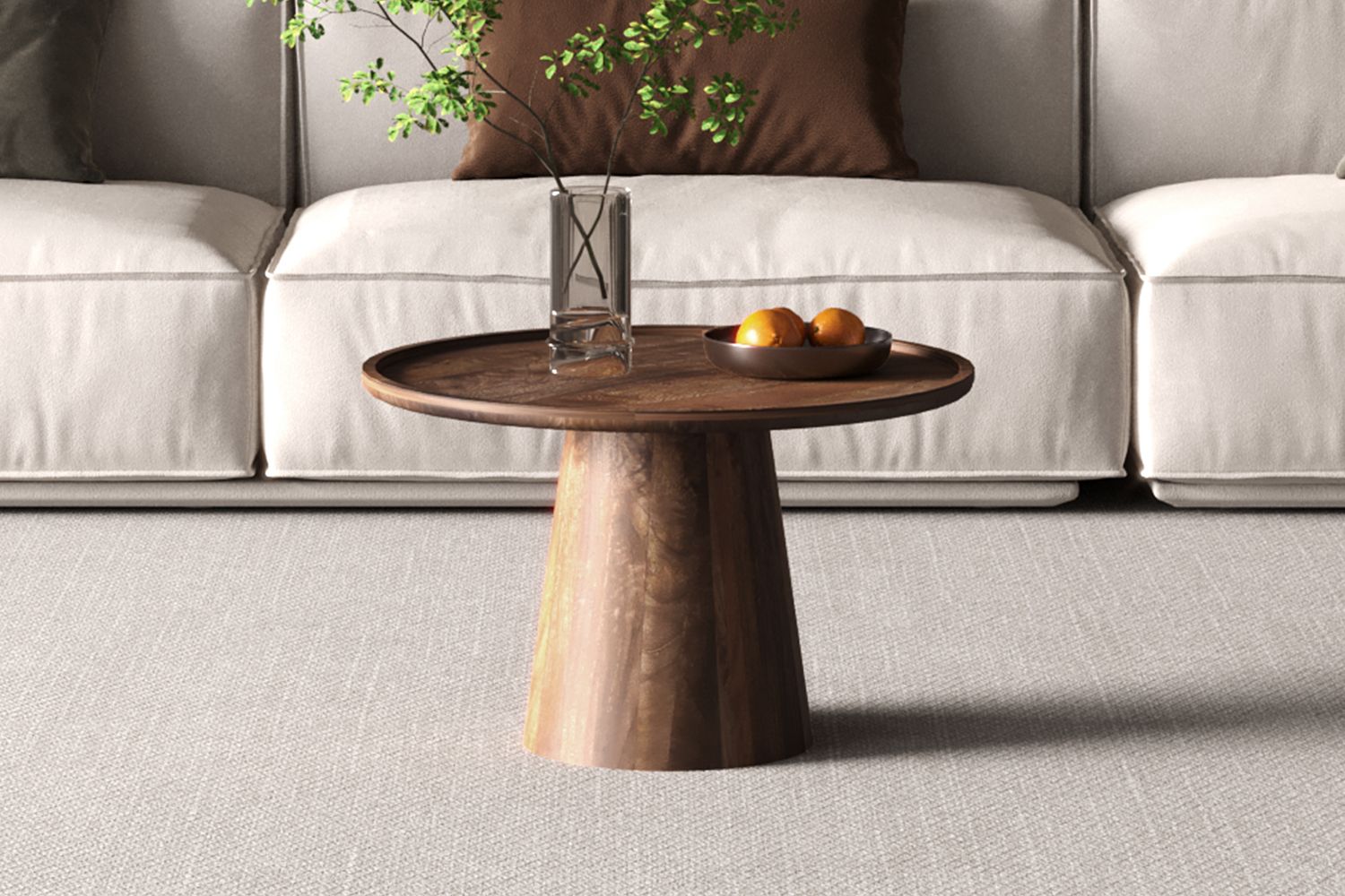 Jule medium (Mango wood light brown)