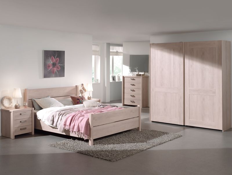 Issa bed 160x200cm (Light)
