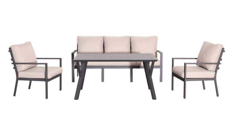 Diaz dining 3+1+1 set