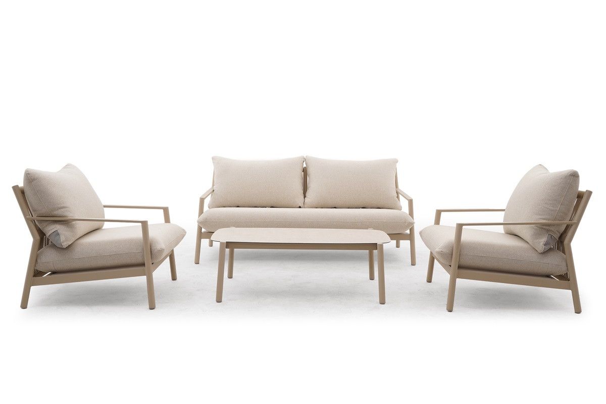 Monty Lounge 3+1+1 Set (Champagne)