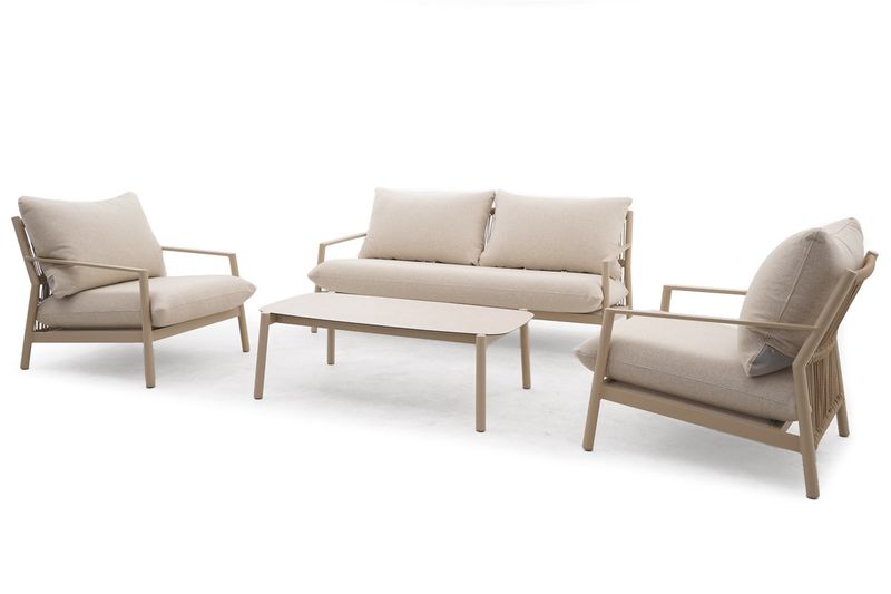 Monty Lounge 3+1+1 Set (Champagne)