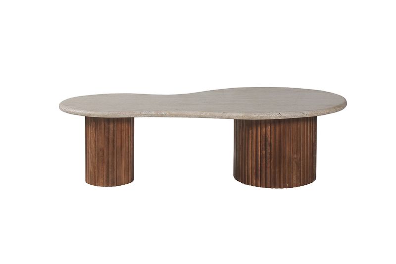 Arlon (Mango wood with travertin)