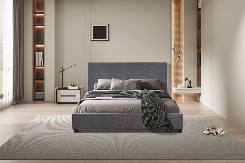 Romy 140x200cm (Fabric grey)