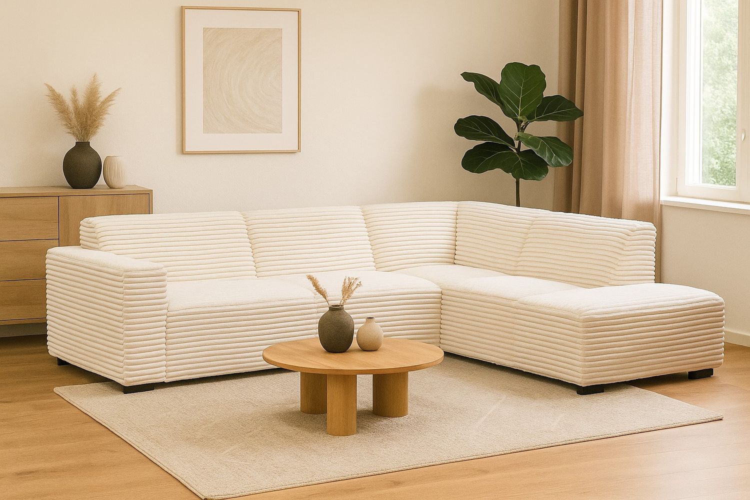 Grazella (Velvet mega rib fabric)