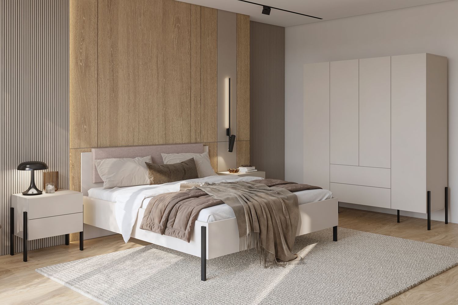 Juke bedroom (Cashmere)