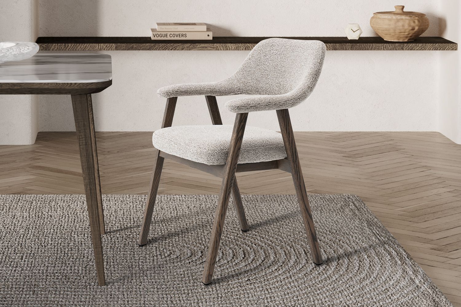 Cory dark (Solid Oak wood)
