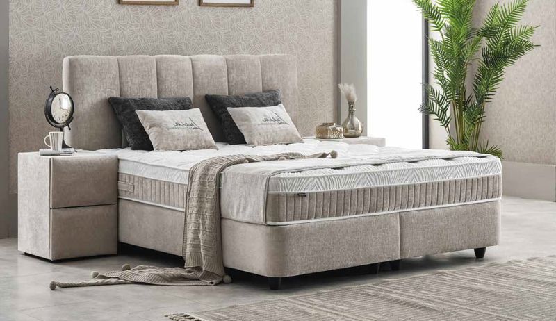 Lucia met matras en opbergruimte