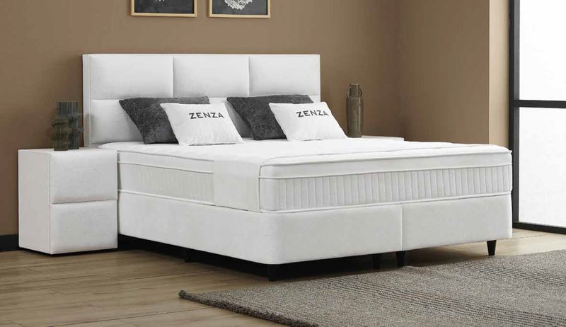 Zenza met matras en opbergruimte