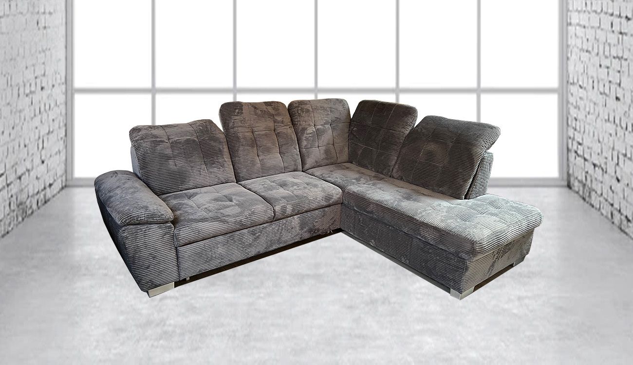 Nomi (Ribbed velvet) with bed &amp; box