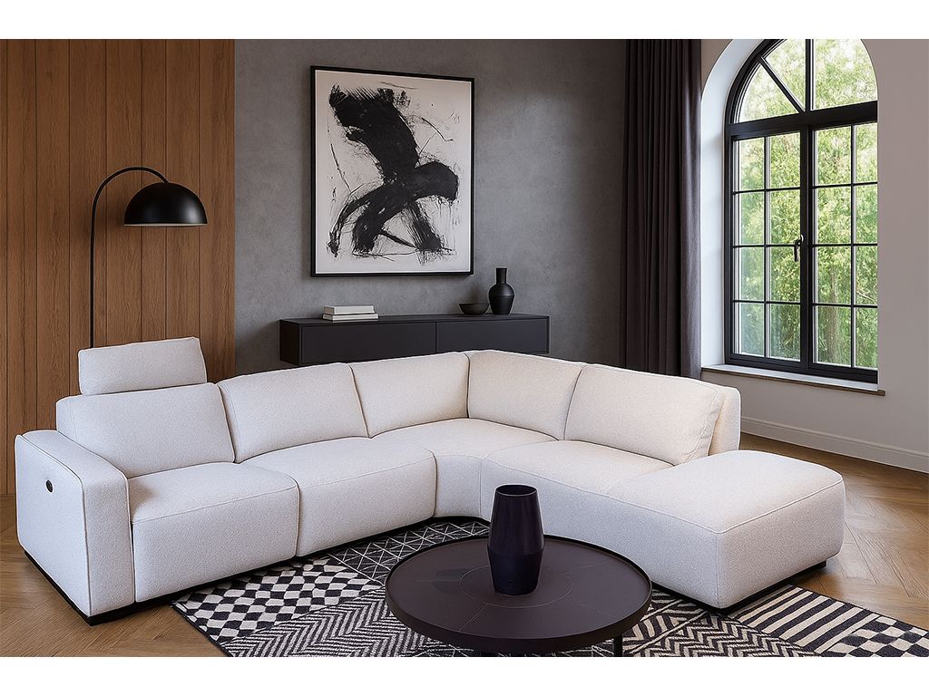 Natalie L : Fabric grey (With 1 electrical relax)