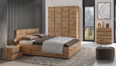 Crossy bedroom (effect wood Wotan)