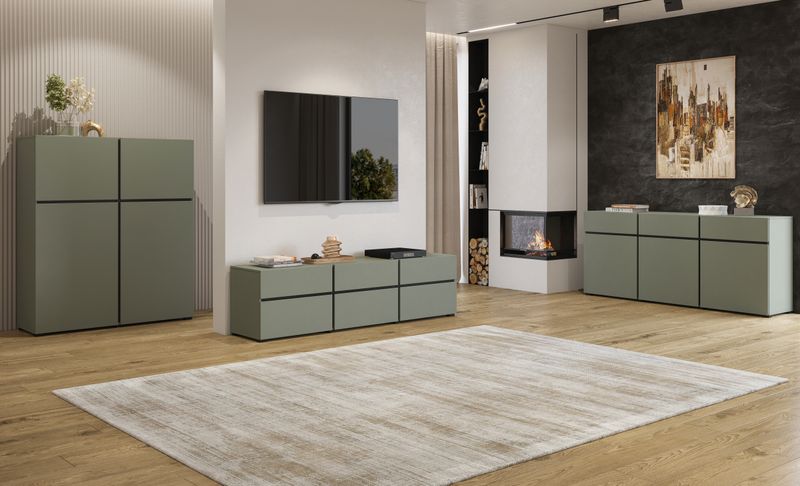 Crossy livingroom (Groen)