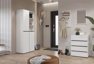 Crossy hallway (White)