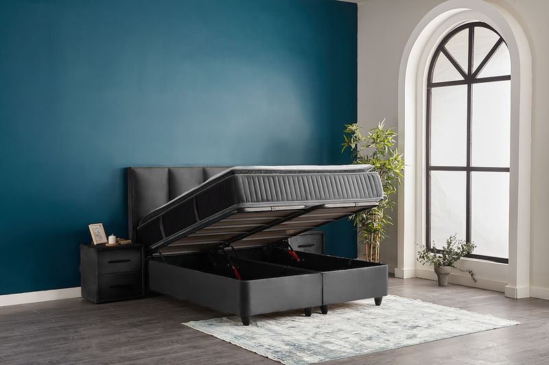 Nora with mattress &amp; storage