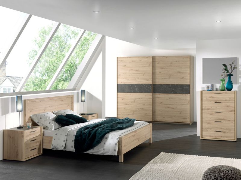 Lenna 180x200cm (decor Eiken)