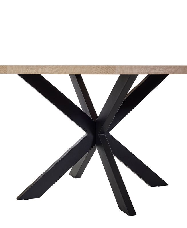 Roma round dining table with star leg (Ø 130cm or 150cm)