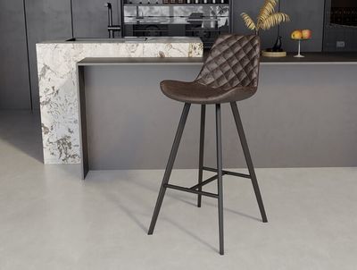 Palmy (Fabric microfiber dark brown)