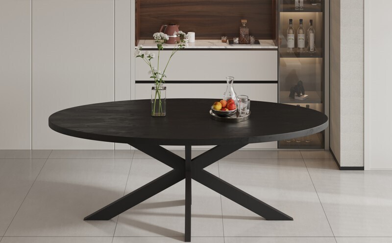 Alex 200cm (Bois Magnolia noir)