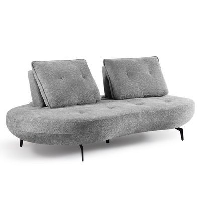 Passy (Fabric bouclé light grey)