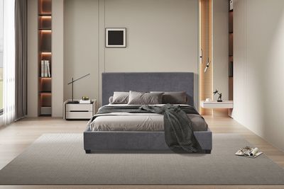 Romy 140x200cm (Fabric grey)