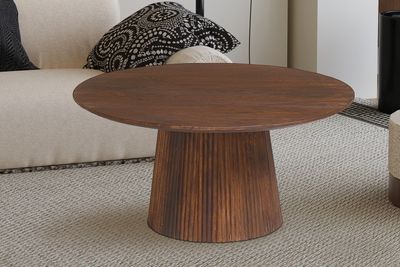 Table basse : Mige ronde (Ø80cm) bois claire