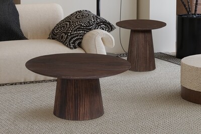 Set Coffee tables : Mige (Ø80+50cm)