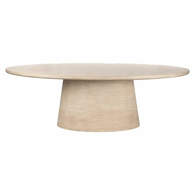 Fictus dining table 240cm Travertine faux (Beige)
