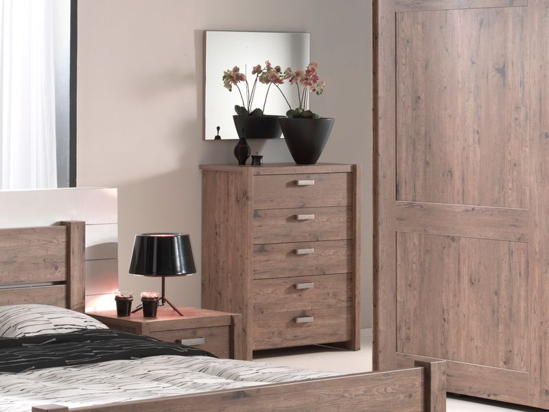 Issa (Donker grenen decor) alle elementen