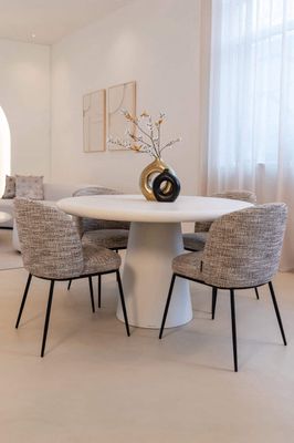 Bloomstone dining table round Ø130cm
